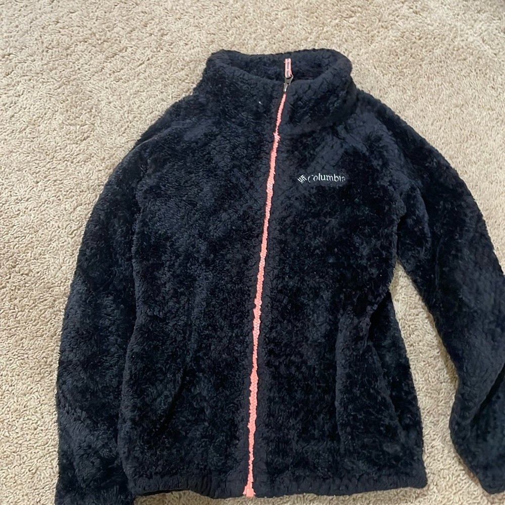 Girls Columbia fleece jacket